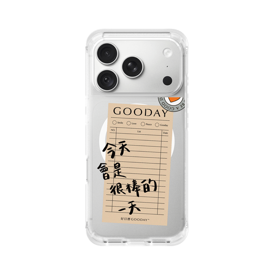 The note of GOODAY