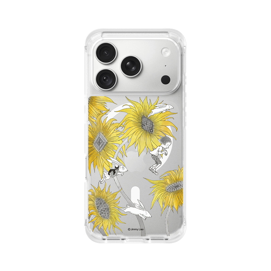 Year of the Rabbit Series - Chasing in the sunflowers field