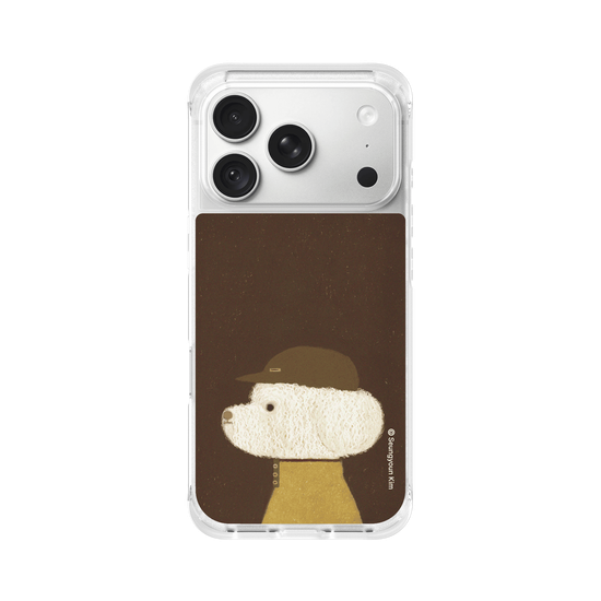 The White Dog with the Cap