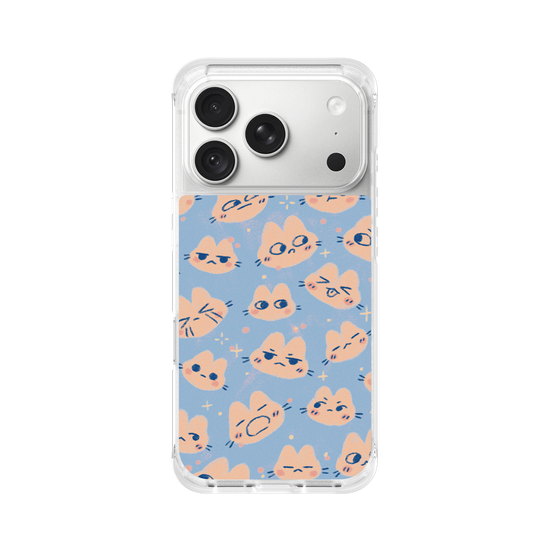 Blue Cats Pattern