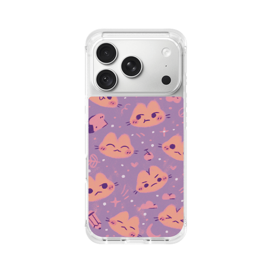Purple Cats Pattern