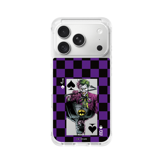 The Joker and Batman poker card