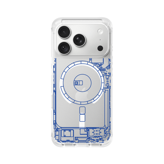 Inside an iPhone 13 - Blue