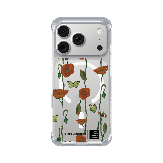 Amapolas y mariposas