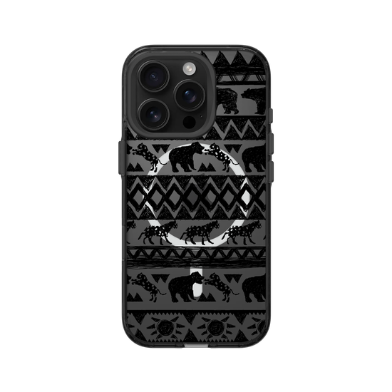 Tribal Pattern - Bear and Leopard