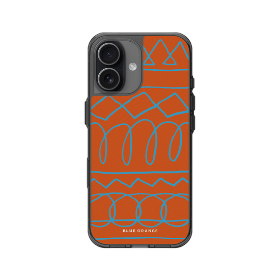 Funky Pattern Orange