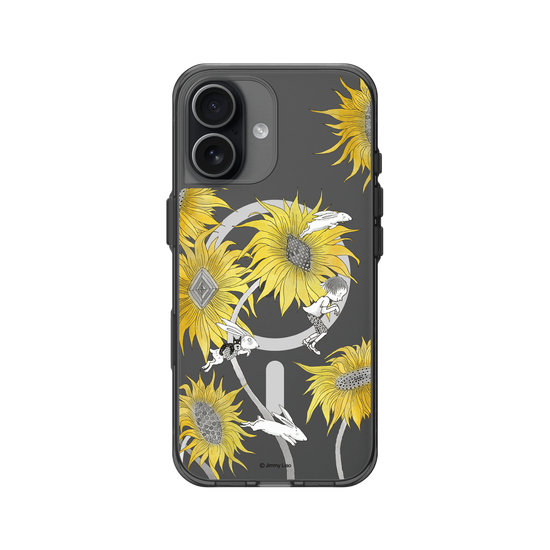 Year of the Rabbit Series - Chasing in the sunflowers field