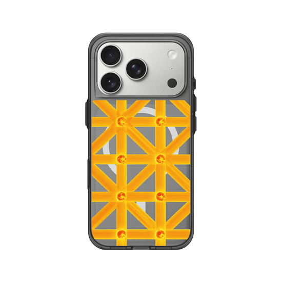 Orange Ink Pattern