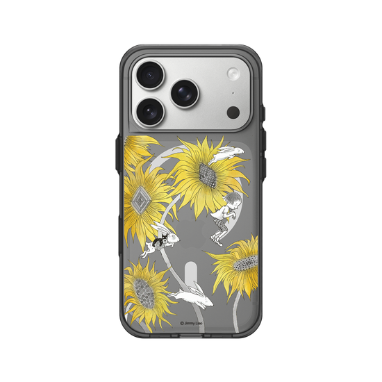 Year of the Rabbit Series - Chasing in the sunflowers field