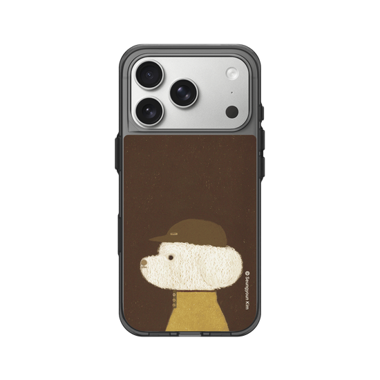 The White Dog with the Cap