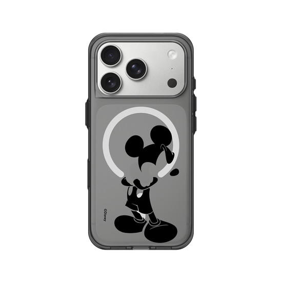 Grumpy Mickey - Silhouette