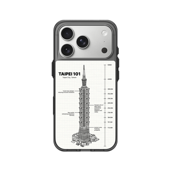TAIPEI 101 - Architectural Blueprint