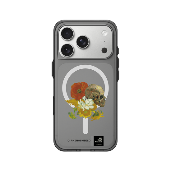 Skull with Flowers