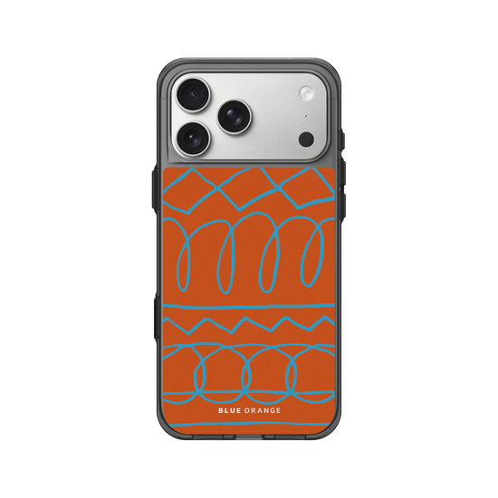 Funky Pattern Orange