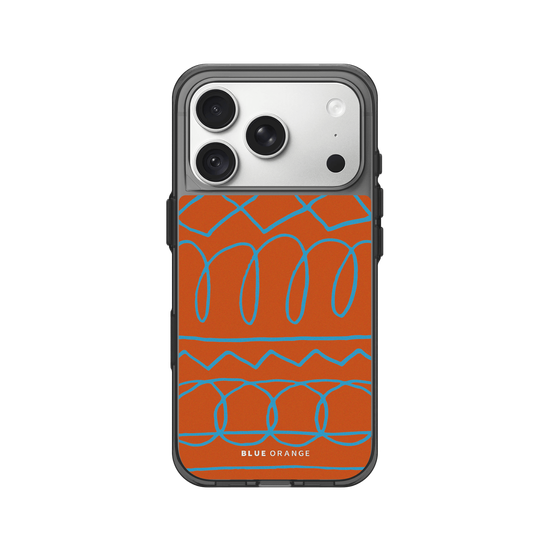 Funky Pattern Orange