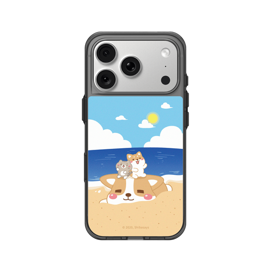 Shiba on the Beach