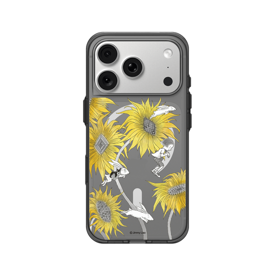 Year of the Rabbit Series - Chasing in the sunflowers field