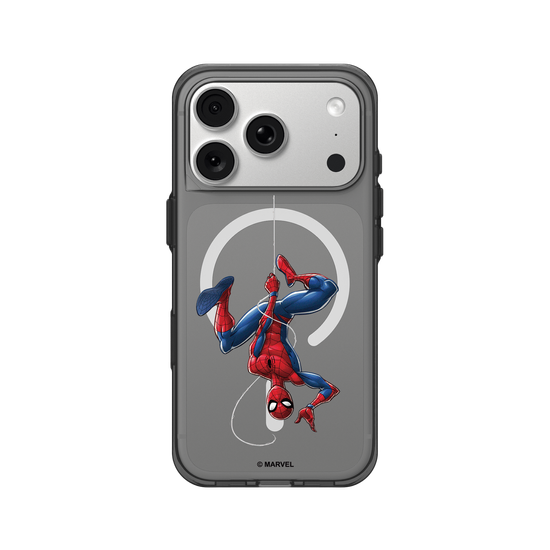 Spider-Man la tête en bas