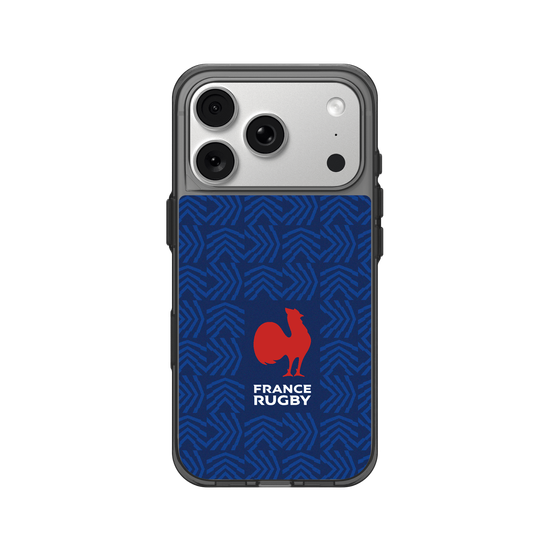 Red Rooster Wavy Pattern