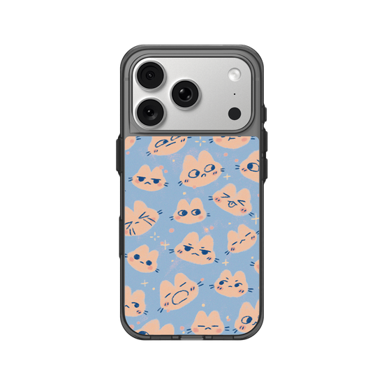Blue Cats Pattern