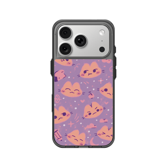 Purple Cats Pattern
