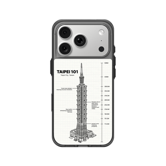 TAIPEI 101 - Architectural Blueprint