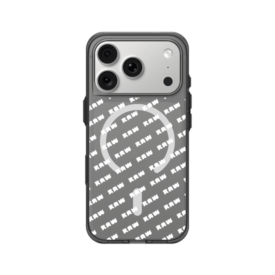 Raw White Pattern Small
