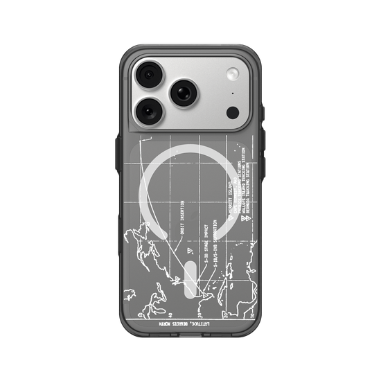 Launch Vehicle Ground Track (White)