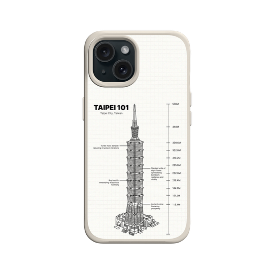 TAIPEI 101 - Architectural Blueprint