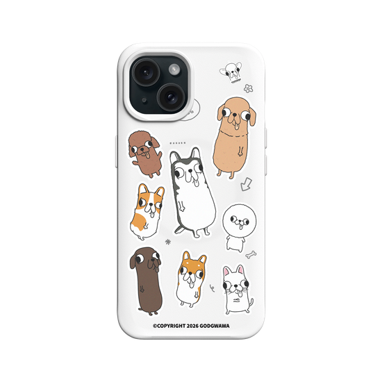 Funny Chi-Face Party Stickers