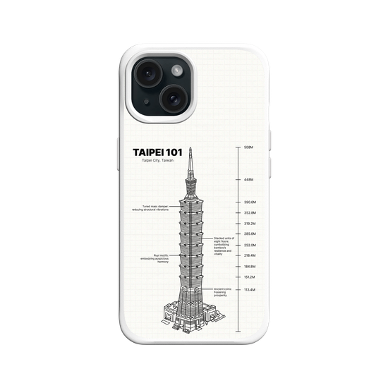TAIPEI 101 - Architectural Blueprint