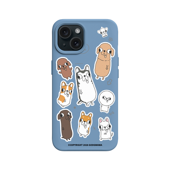 Funny Chi-Face Party Stickers