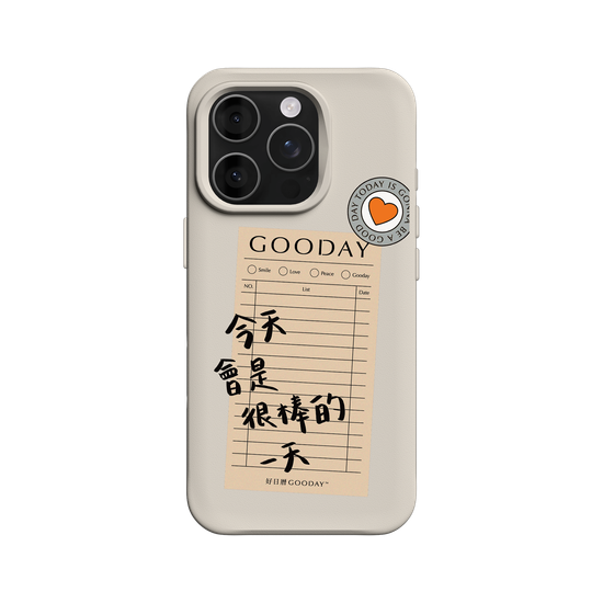 The note of GOODAY