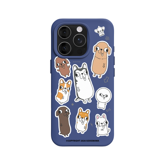 Funny Chi-Face Party Stickers