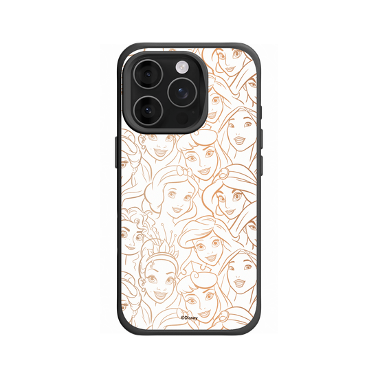 Princesses - Gold Pattern