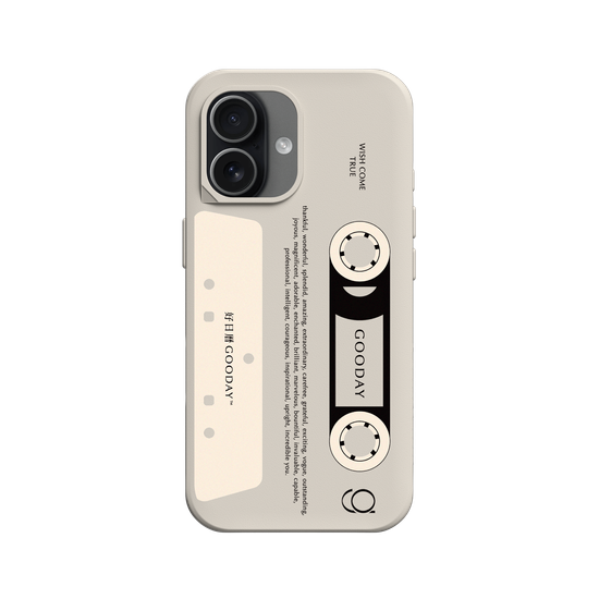 Retro Cassette Tape (Transparent Background)
