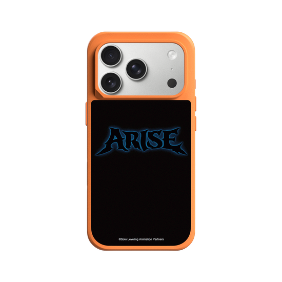 ARISE — Stylized Metallic Typography