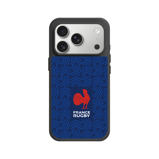 Red Rooster Wavy Pattern