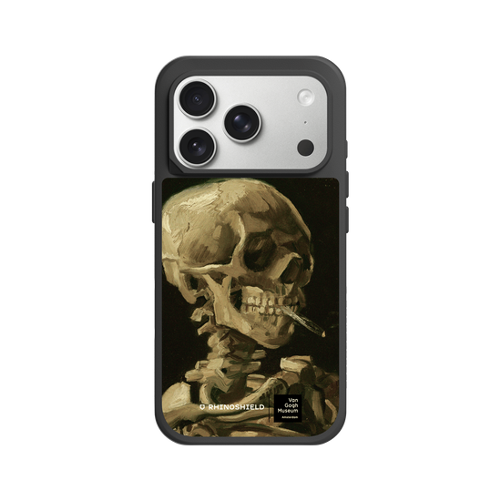 Head of a Skeleton with a Burning Cigarette