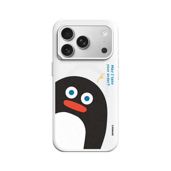 Black Penguin Asks: May I Take Your Order?