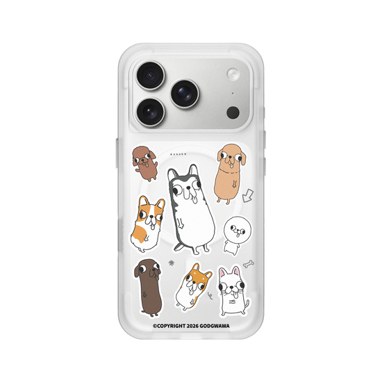 Funny Chi-Face Party Stickers