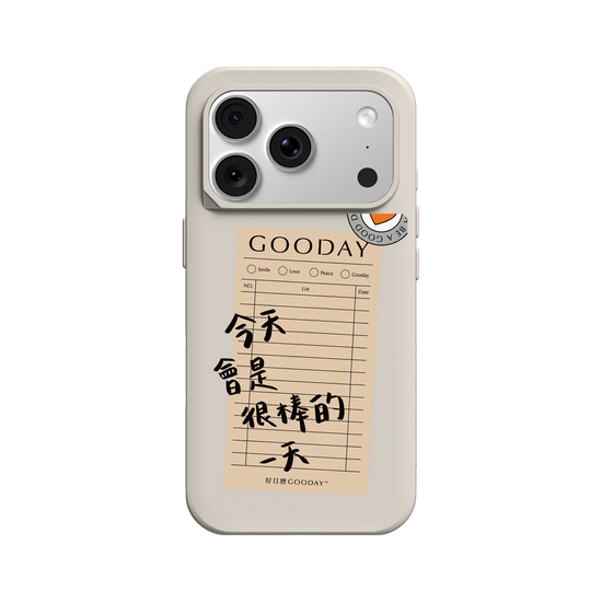 The note of GOODAY