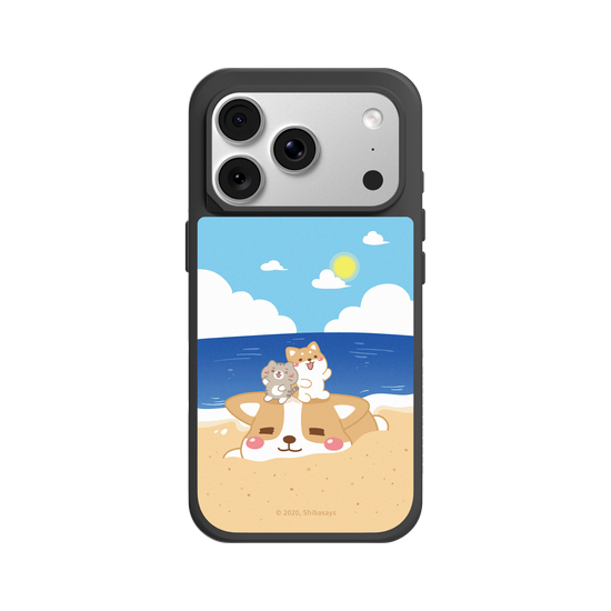 Shiba on the Beach