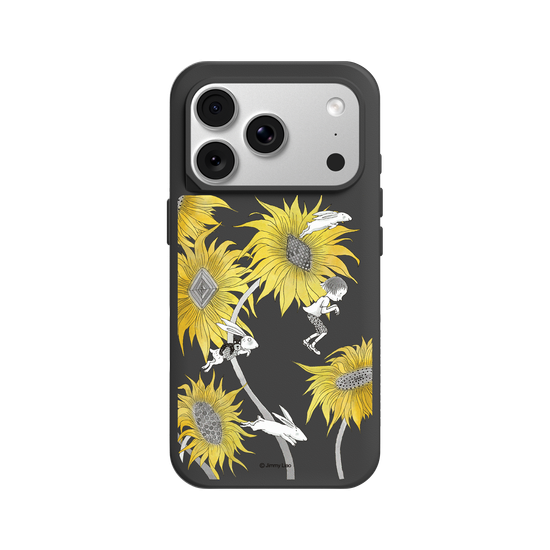 Year of the Rabbit Series - Chasing in the sunflowers field
