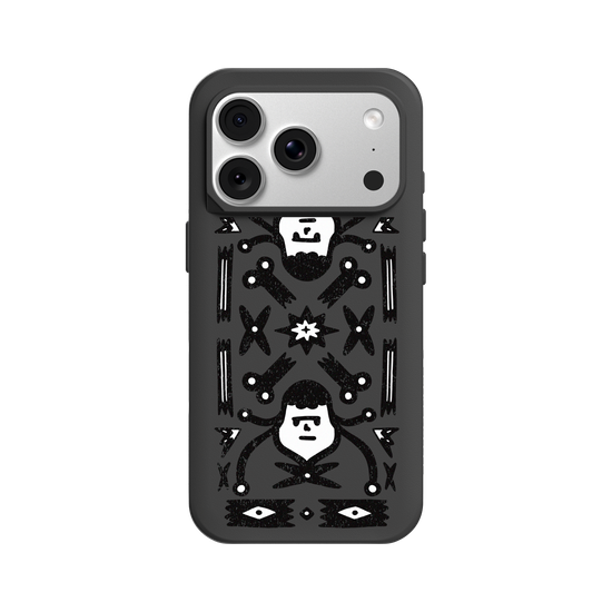 Mask Fam Totem-style pattern