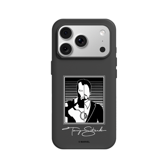 Tony Stark noir & blanc