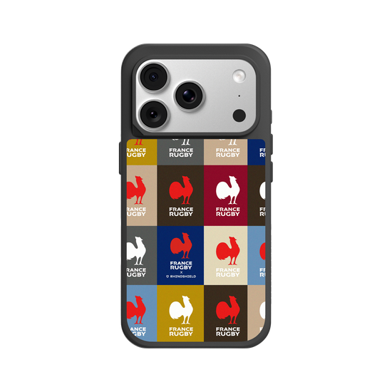 Logo France rugby multicolore
