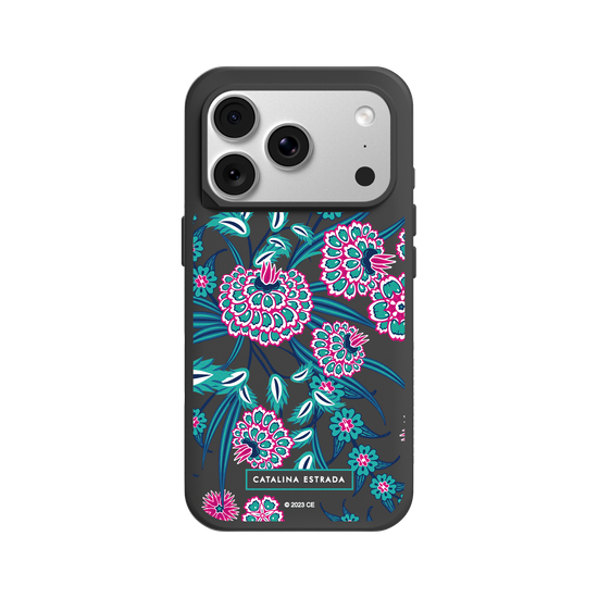 Blue and Pink Flowers