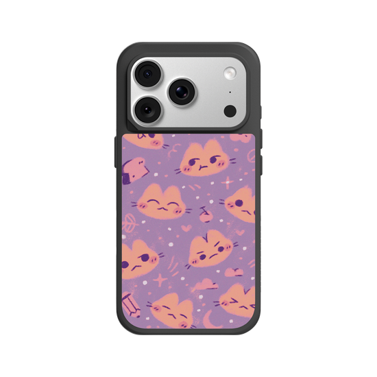 Purple Cats Pattern