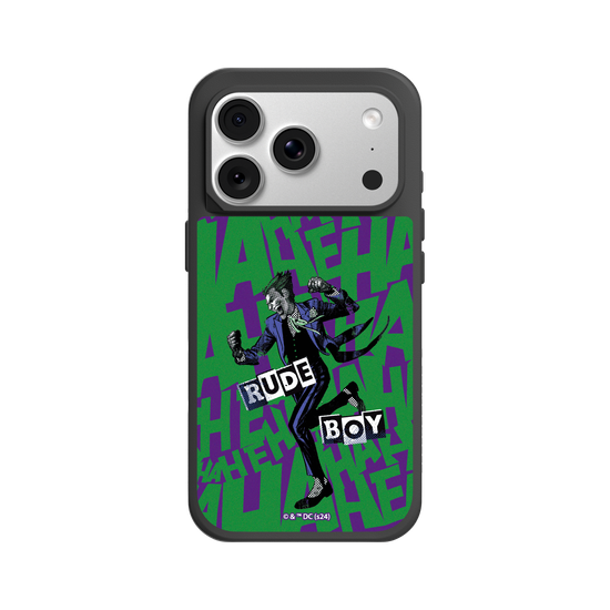 Cartoon The Joker laughing